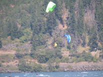 Kiteboarders